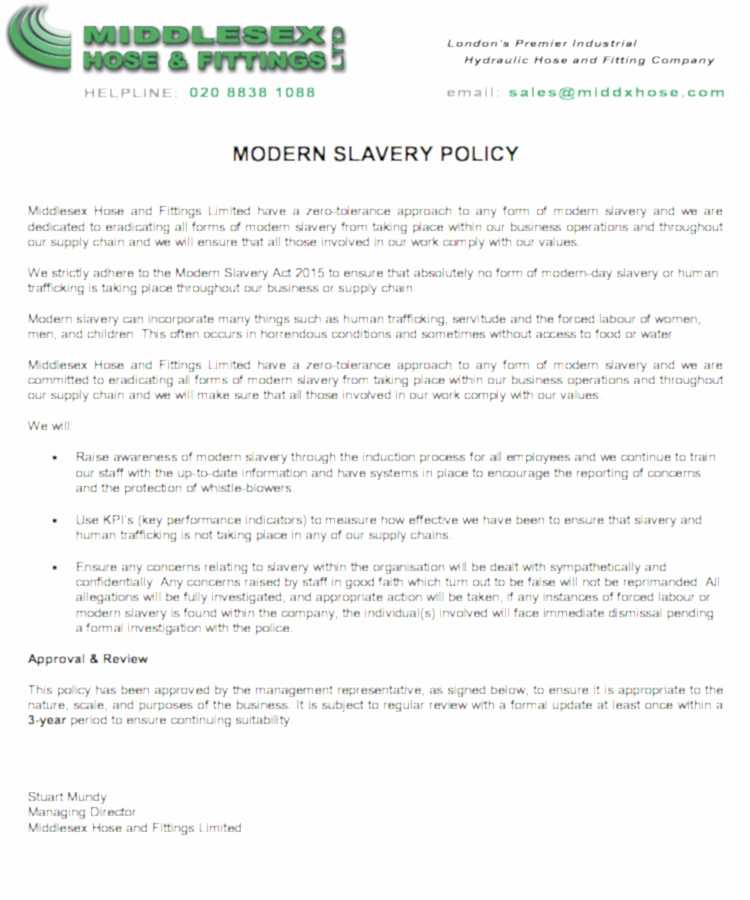 Modern Slavery